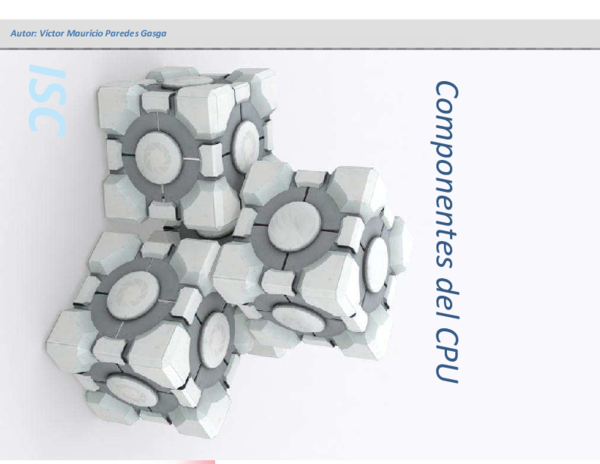 (PDF) Componentes del CPU