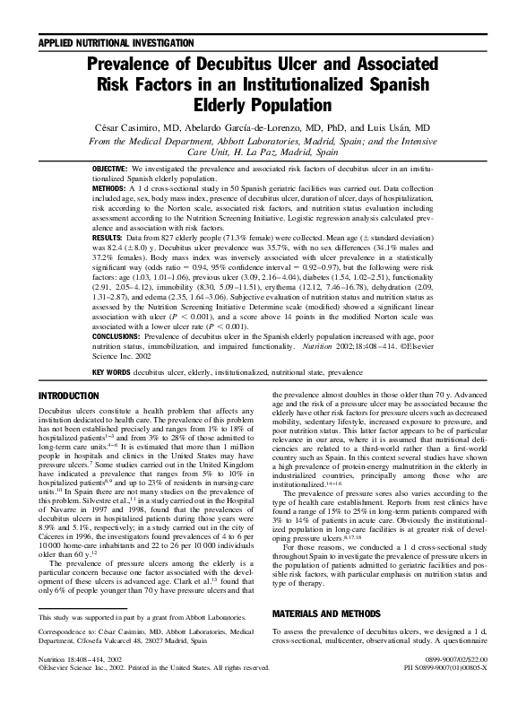 Reflective essay on pressure ulcers image