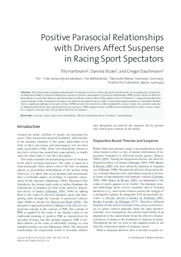 Parasocial relationships questionnaire image