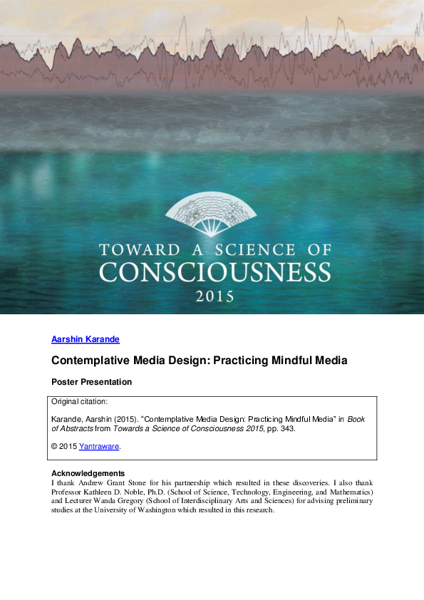 Pdf Contemplative Media Design Practicing Mindful Media rshin Karande And Drew Stone Academia Edu