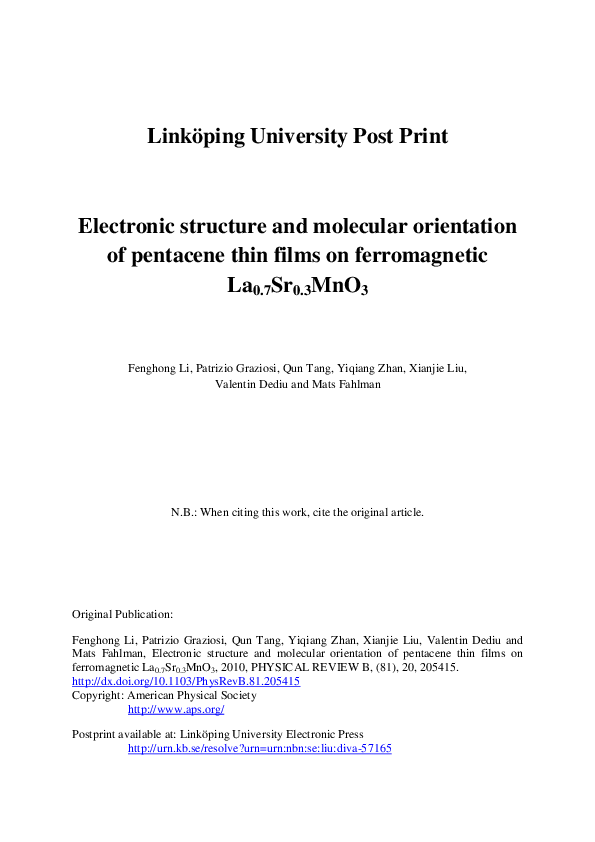 Paramagnetic picture