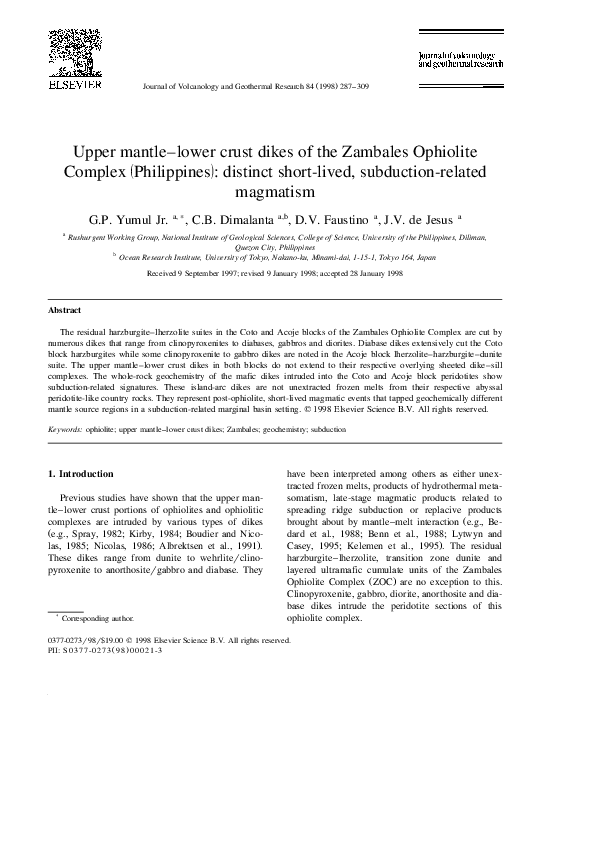 Ophiolite def picture