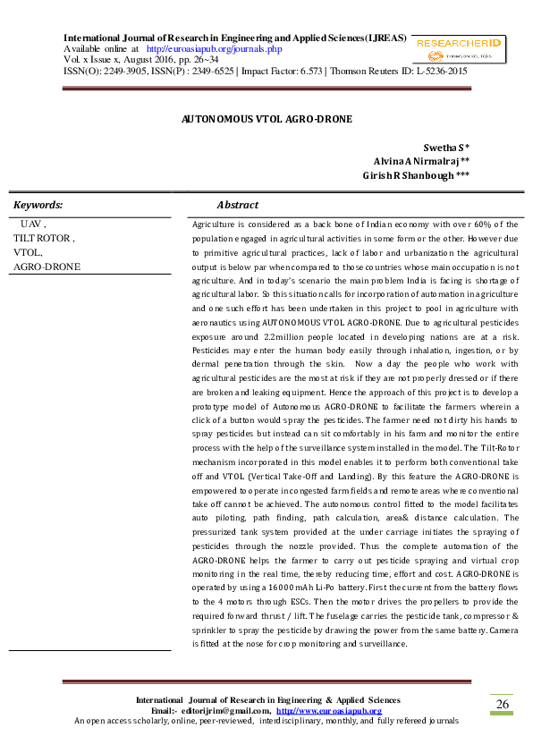 thomson reuters impact factor 2016 pdf