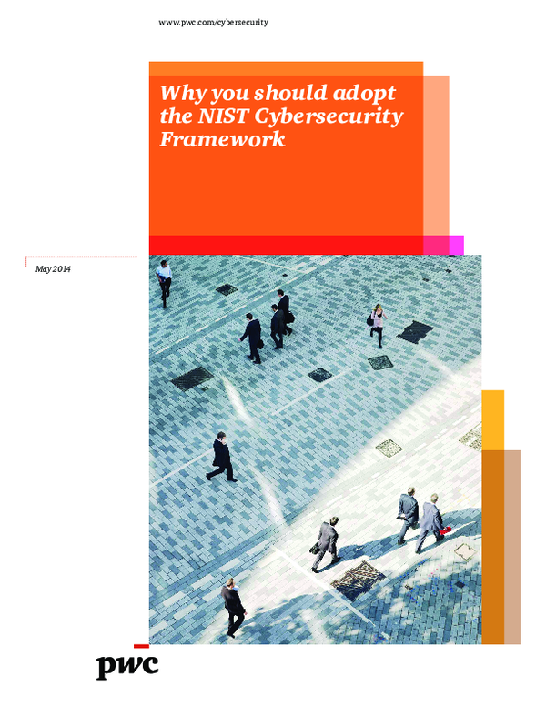 (PDF) Why you should adopt the NIST Cybersecurity Framework