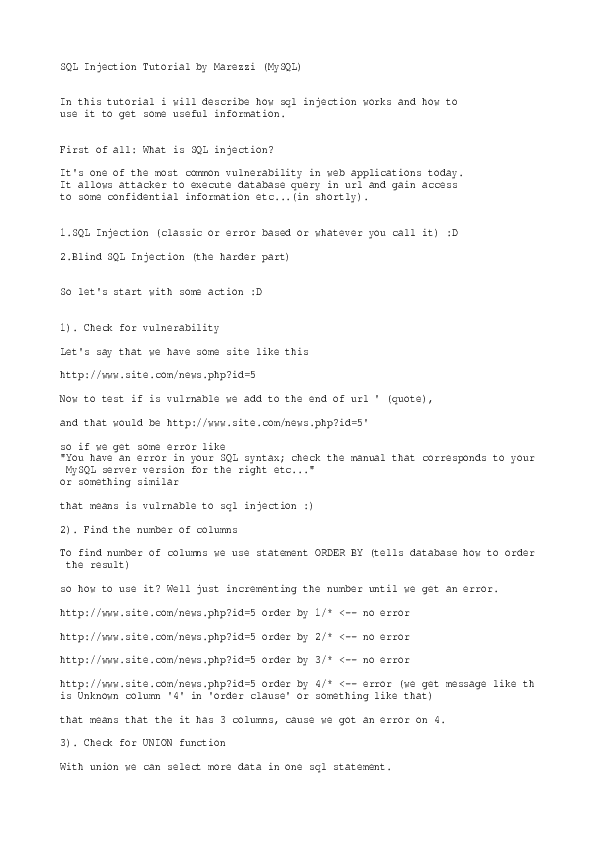 Sql injection essay 03 image