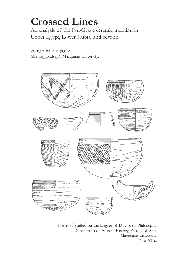(PDF) Crossed Lines An analysis of the PanGrave ceramic tradition in