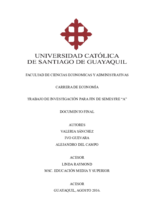 (DOC) FACULTAD DE CIENCIAS ECONOMICAS Y ADMINISTRATIVAS