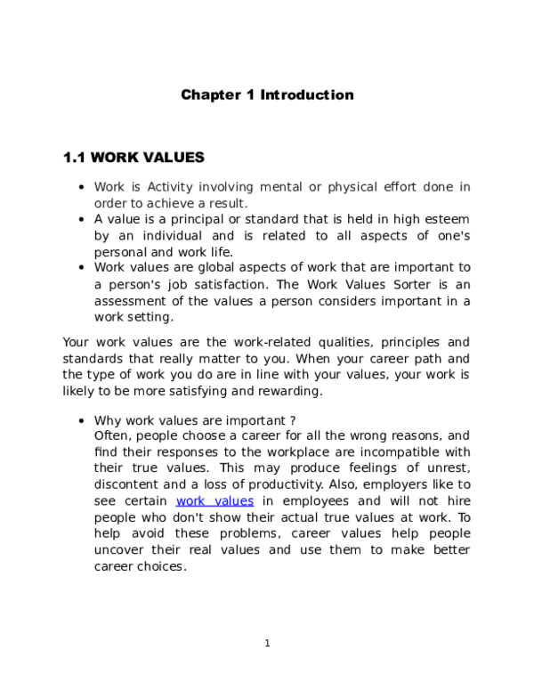 (DOC) WORK VALUES khairul muhtadin Academia.edu