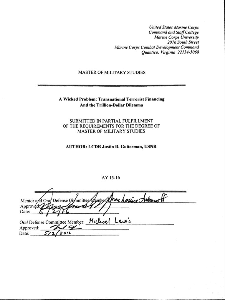 How to format a thesis image