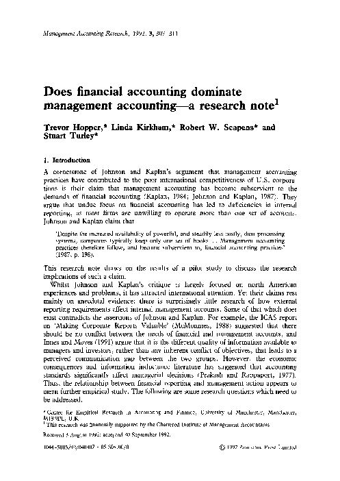 Accounting research papers free picture