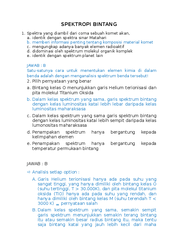 (DOC) SPEKTROPI BINTANG | muhayang arifin - Academia.edu
