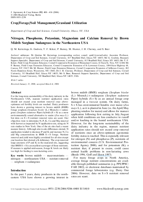 Potassium article image