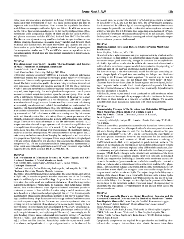 (PDF) Raft recruitment of Membrane Proteins by Native Ligands and GPI ...