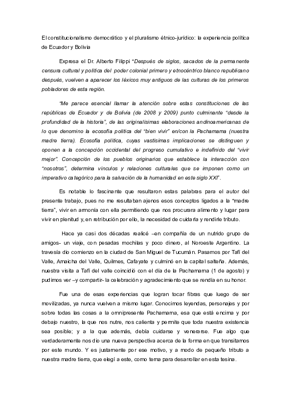 (DOC) Sumak kawsay. buen vivir Ariel Pepe Academia.edu