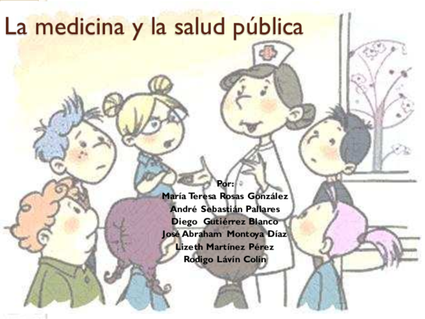 (PDF) La medicina y la salud pública