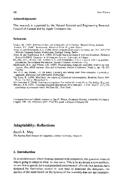 Speech about adaptability picture