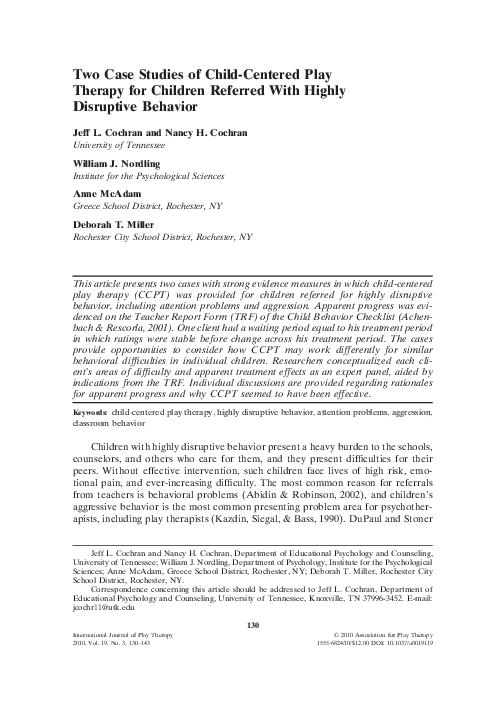 Case study of a child with behavioral problems pdf image