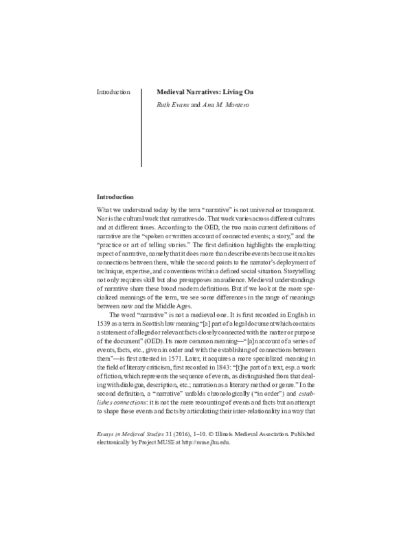 Introduction to the middle ages picture