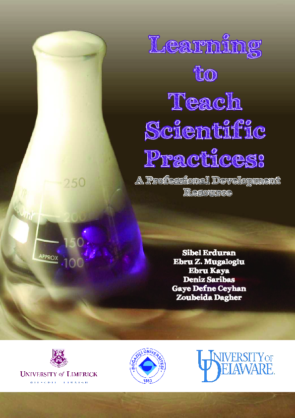 (PDF) Learning to Teach Scientific Practices: A Professional ...