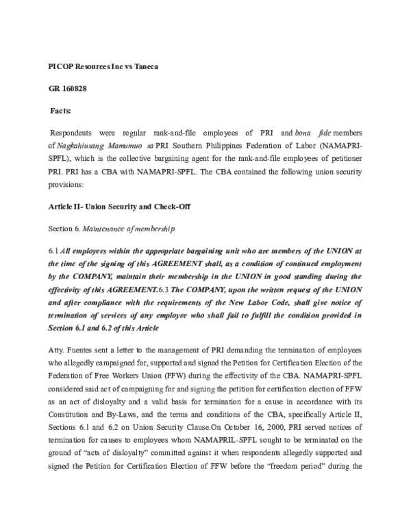 (DOC) Labor case