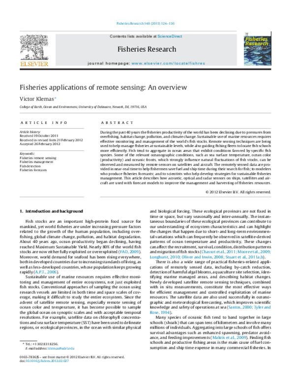 (PDF) New Airborne Sensors For Monitoring Estuaries And Coastal Waters ...