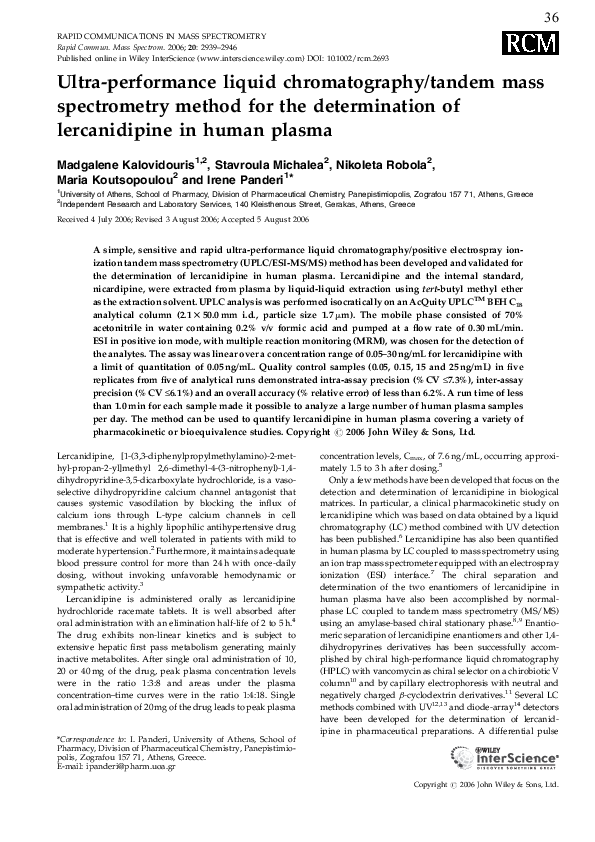 Paper chromatography picture