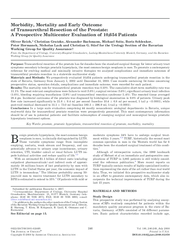 transurethral prostate resection methods transurethral prostate resection methods