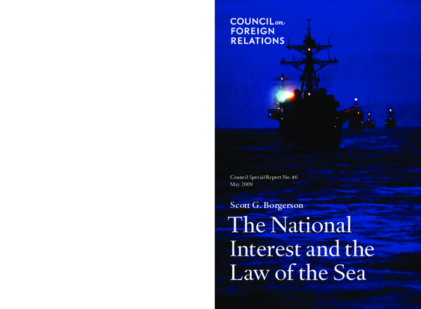 (PDF) Council on Foreign Relations