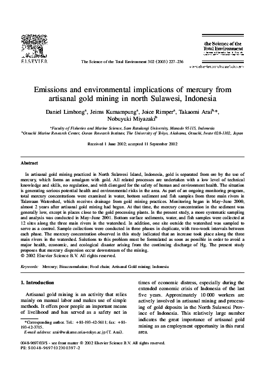 (PDF) Emissions and environmental implications of mercury from ...