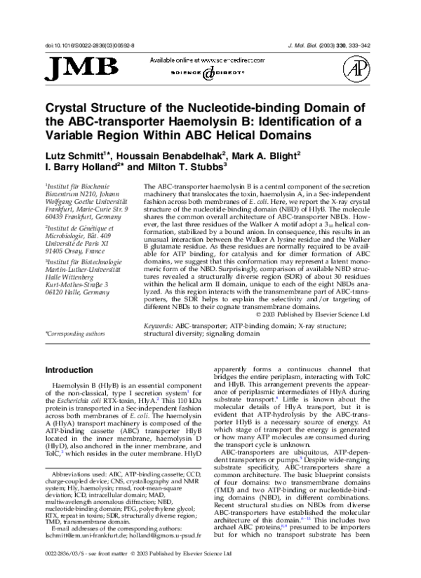 Thesis on haemolysin 05 picture
