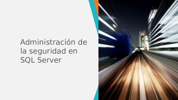 (PPT) Administracion de la seguridad en SQL Server