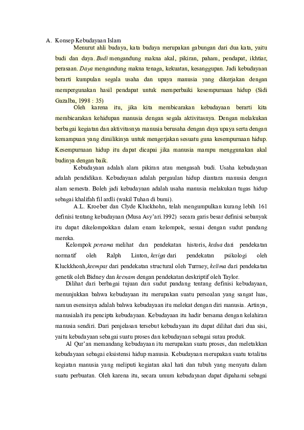 (DOC) MAKALAH KEBUDAYAAN ISLAM | dewi rizki isaini - Academia.edu