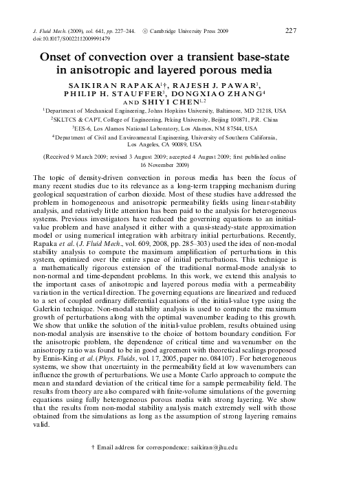 (PDF) Onset of convection over a transient base-state in anisotropic ...