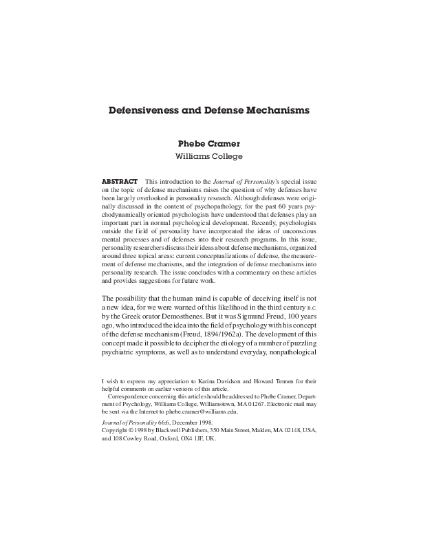 Defense mechanisms worksheets picture