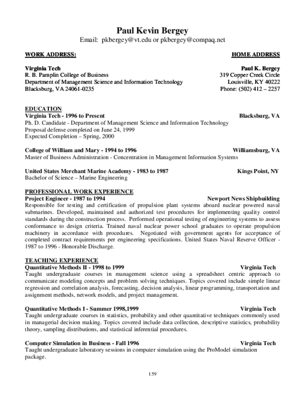 (PDF) Work Address