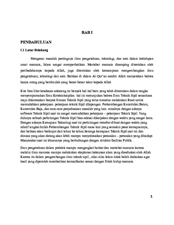 (DOC) Teknik sipil dalam islam | juli periyansyah  
