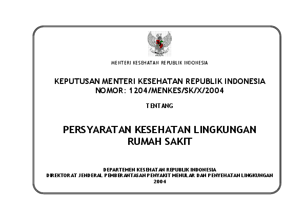 Pdf Manajemen Sanitasi Rumah Sakit Pertemuan 10 Resturohadi Putra Academia Edu