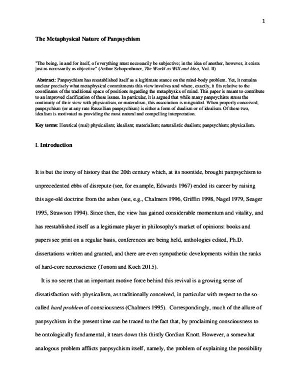The World As Will And Representation Pdf