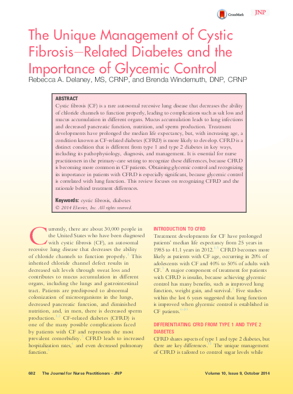 PDFCystic fibrosis radiology