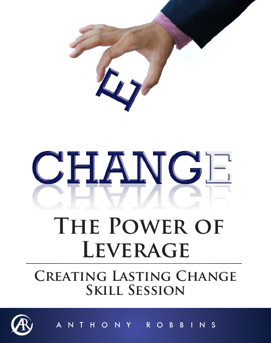 (PDF) The Power of Leverage Creating Lasting Change Skill Session Joe