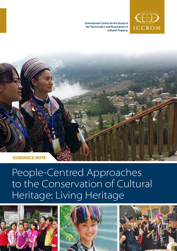 (PDF) Guidance Note. People-Centred Approaches to the Conservation of ...