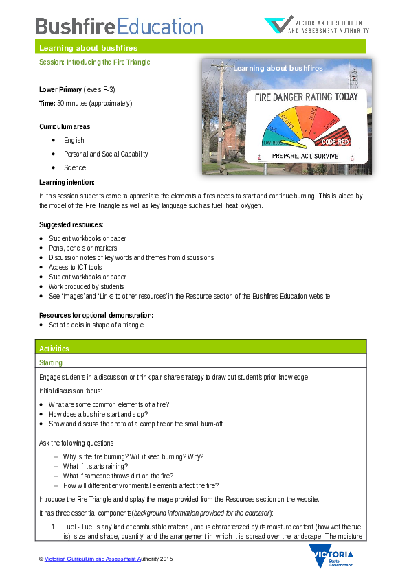 (DOC) Learning about bushfires
