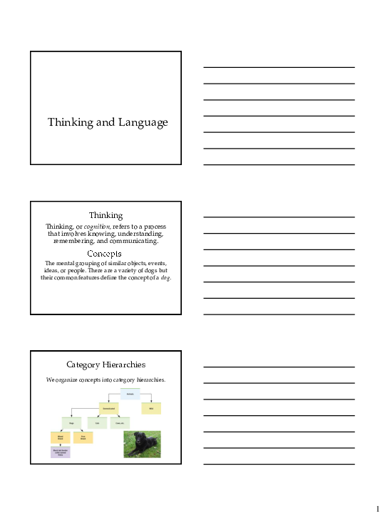 (PDF) Thinking and Language
