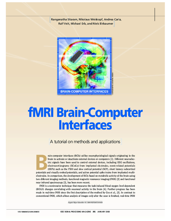 (PDF) fMRI Brain-Computer Interfaces