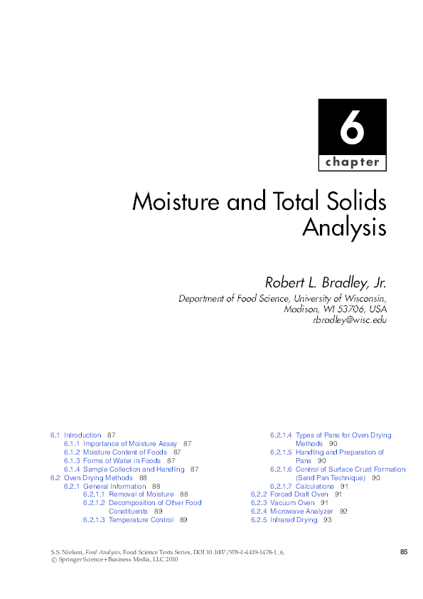 (PDF) Moisture and Total Solids Analysis esmeralda mascareño