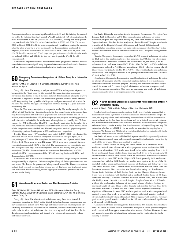 (PDF) Emergency department complaints A 12Year study in a university