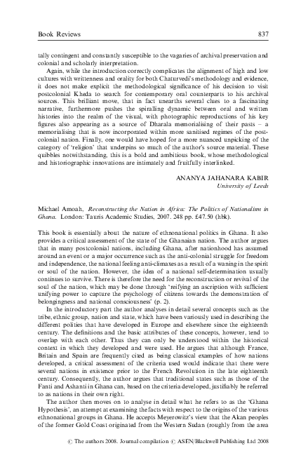 Ghana nationalism essay image