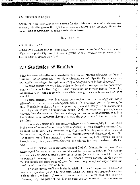 (PDF) Statistics of English