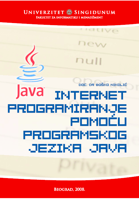 (PDF) US - Internet programiranje pomoću programskog jezika JAVA ...