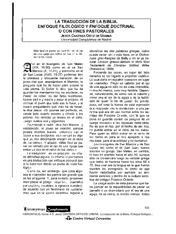 Que Significa El Ojo De Una Aguja En La Biblia Consejos Ojos